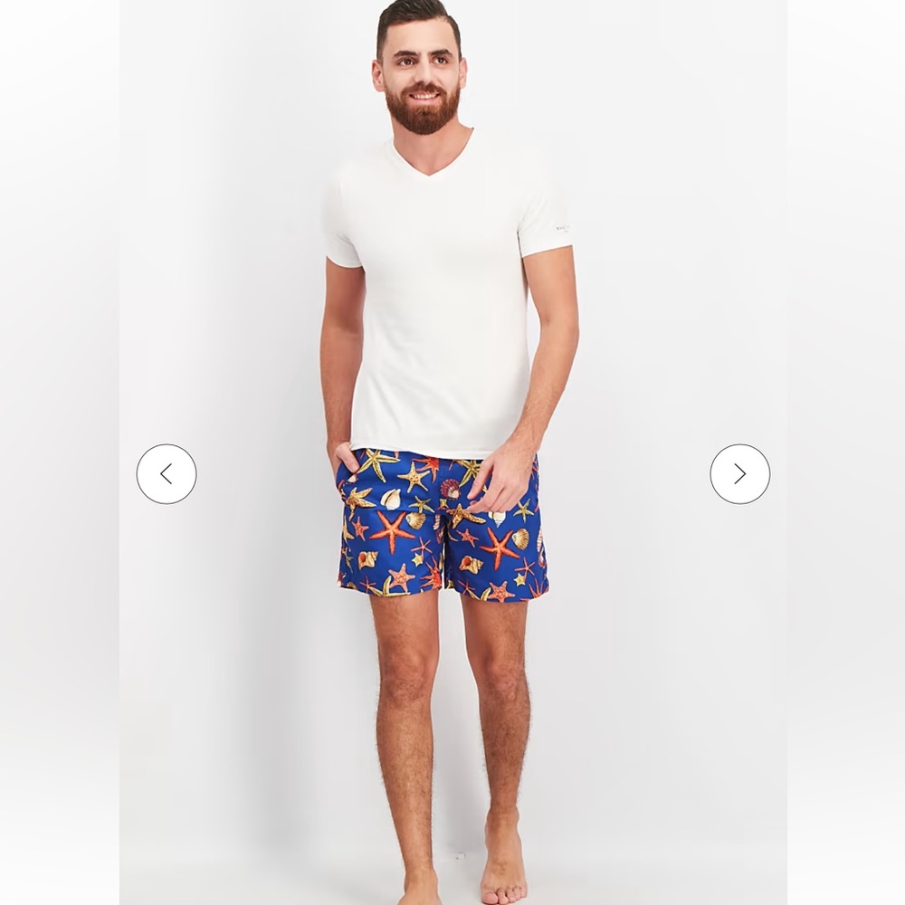 Trunks Surf & Swim Co. Men Printed Sano Swim Shorts